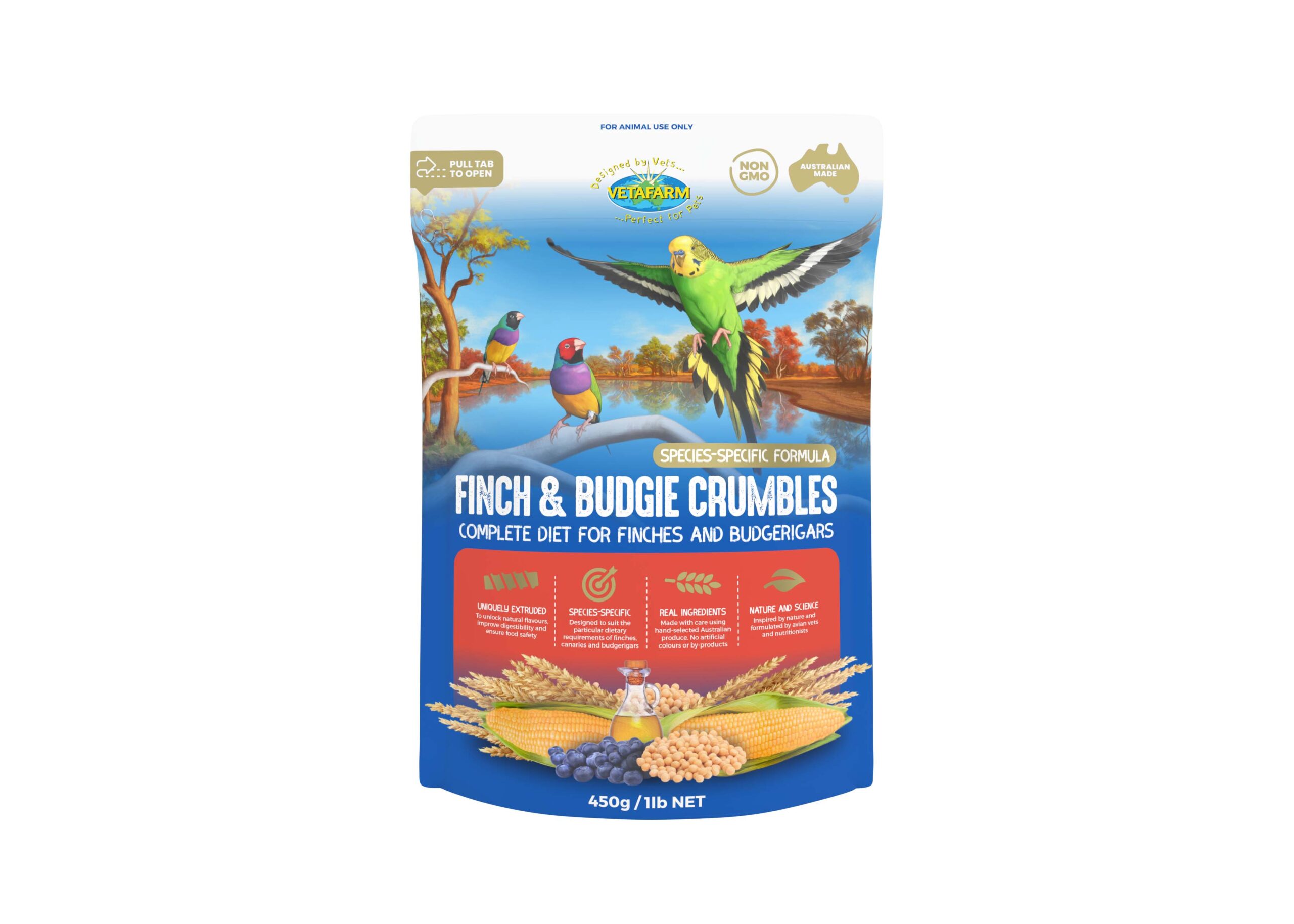 Vetafarm Finch and Budgie crumbles